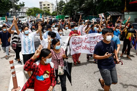 Myanmar Ousted Leader Suu Kyi Denies Bribery Claims