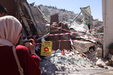Demolishing Operations Start in Silwan, East Jerusalem