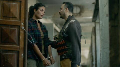 نادين نسيب نجيم وقصي خولي يحتفلان بنجاح مسلسل 2020 بوصلة رقص!