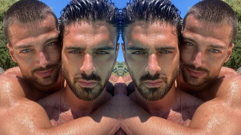 Is Michele Morrone Gay? Italian Actor Clarifies the Hot Picture He Took While Hugging a Topless Man