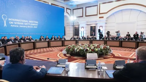 تحديد موعد جولة جديدة من مفاوضات أستانا بشأن سوريا