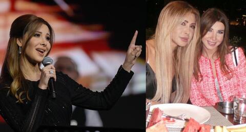 نوال الزغبي بإطلالة صيفية باللون الأزرق على غلاف البومها الجديد 