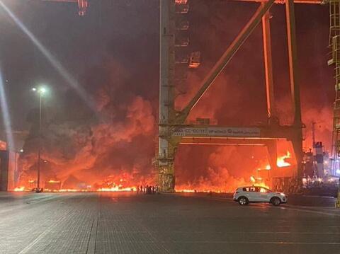 Four Dead: Huge Fire Rages in Greek Cyprus For a Second Day