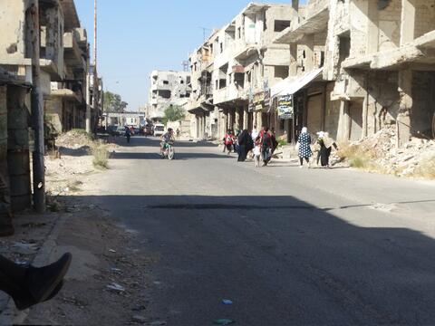 Syrian Regime Intensifies Attacks on Daraa al-Balad