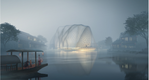 Remain Calm: Solitude and Connectivity in Japanese Architecture, 3rd Iteration of Sharjapan 