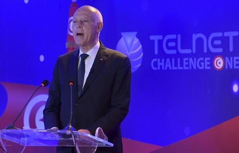 Tunisian President Vows Not to Turn Back