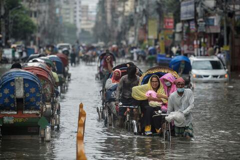 Flooding Affects Over 100,000 Residents in Bangladesh