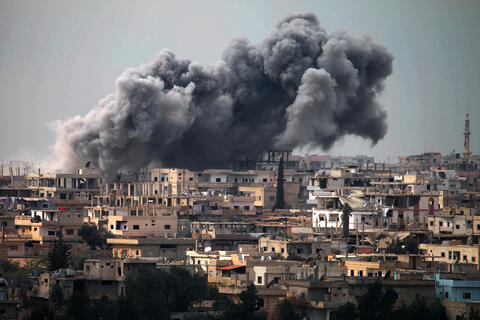 Syrian Regime Intensifies Attacks on Daraa al-Balad