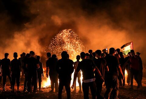 Israel Holds More Airstrikes on Central Gaza 
