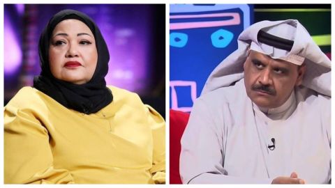داوود حسين يبكي على فراق انتصار الشراح... وزميله يحاول تهدئته