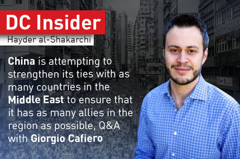 China in MENA: DC Insider Interview with Giorgio Cafiero
