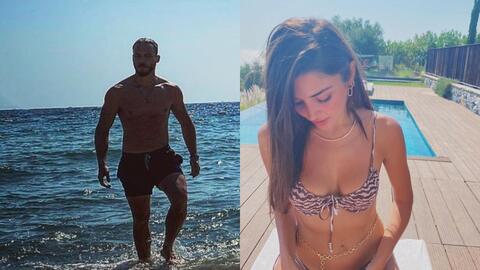 Making Hande Erçel Jealous?! Kerem Bürsin Kissing and Hugging Another Woman (Video)