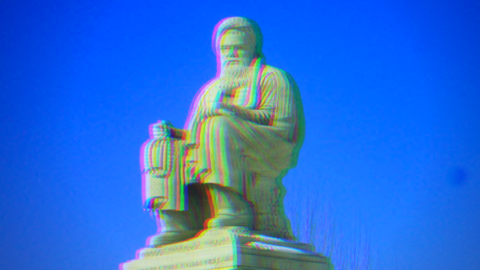 The Taliban Blows up Statue of Hazara Leader Abdul Ali Mazari