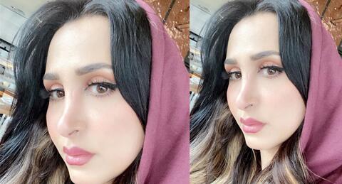 هند القحطاني بصُورة فاضحة تستعرض بها صدرها!