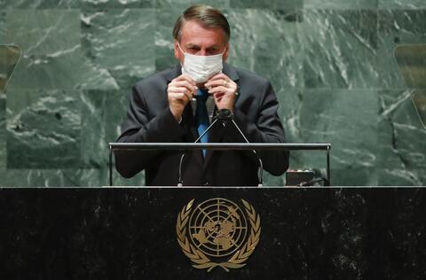 Brazilian President in 'Self-Isolation' After His Health Minister Contracts Covid