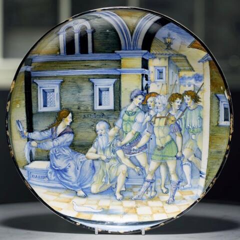 Rare Dish With a Biblical Story Sold for $1.7 Million in Scotland