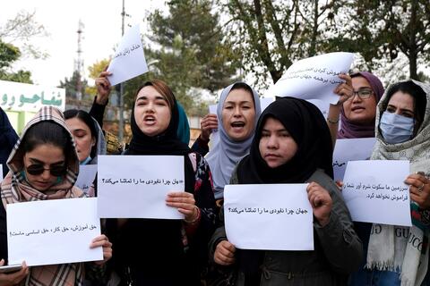 ‘Afghan Women Don’t Need Western Defenders’; Another Protest Challenges Taliban