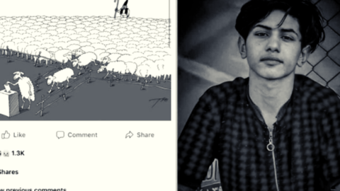 Iraqi Teen Found Dead After Sharing Cartoon Mocking Elections