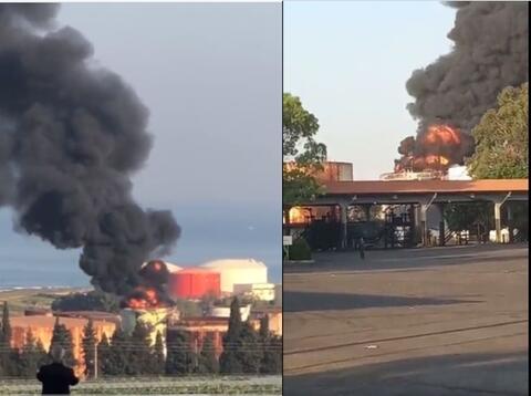 Huge Blaze Reported in Lebanon's Power Plant