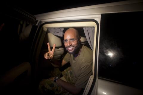 Has Gaddafi’s Son Stolen Father’s Look For Votes?