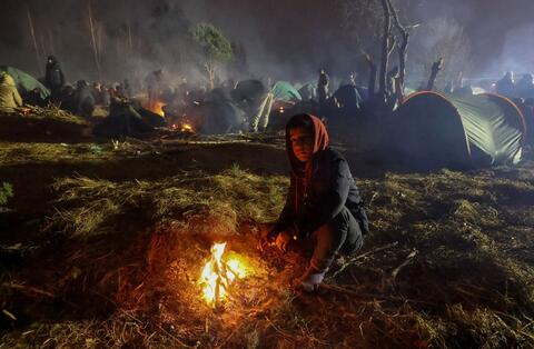 Tensions Increase As Migrants Seek to Cross The Belarus-Poland Border