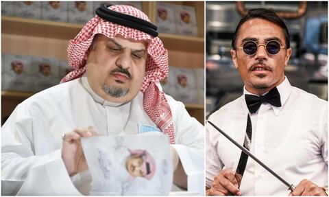 الأمير عبدالرحمن بن مساعد مصدوم من أسعار مطعم الشيف نصرت في الرياض