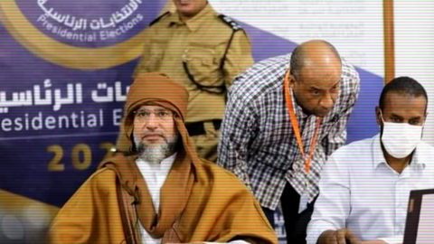 Has Gaddafi’s Son Stolen Father’s Look For Votes?