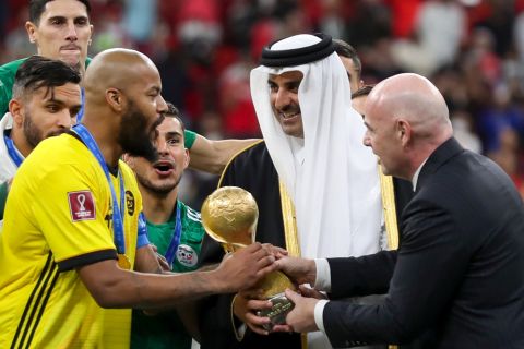 الجزائر تفوز بكأس العرب 2021 بعد تغلبها على تونس في النهائي