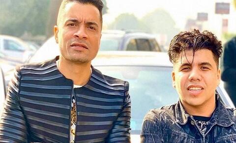 حمو بيكا و حسن شاكوش يؤديان مناسك العمرة