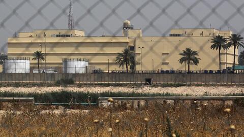 Two Missiles Land Near The US Embassy in Iraq's Green Zone