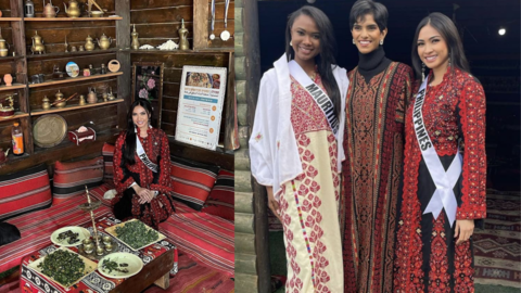 Miss Universe Contestants: Promoting Israel in Palestinian Dresses