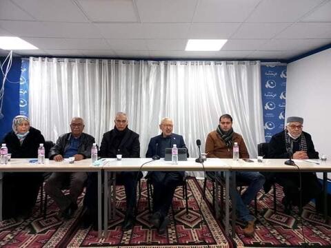 حركة النهضة تدعو لاحتجاجات للاطاحة بـ قيس سعيد