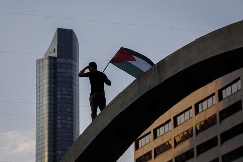 Pro-Palestinian Activists in Canada Rally Against Israel’s Aggression