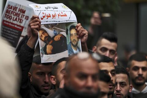 DPAL Concerned Over Prisoner Hisham Abu Hawash's Life 