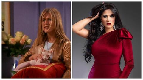 قط ياسمين عبدالعزيز ظهر في مسلسل Friends.. هل تتذكر الحلقة؟