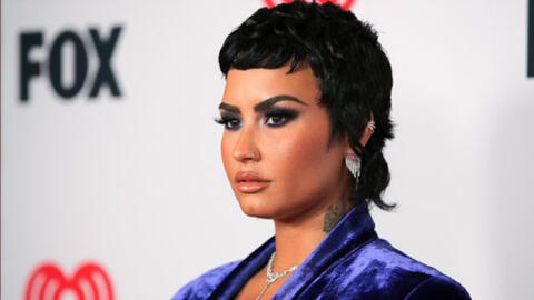 Demi Lovato Debuts New Tattoo on Their Freshly Shaved Head