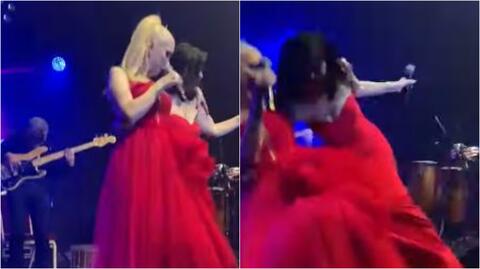Tuğba Özerk Was Drunk and Fell on Stage During New Year's Eve Concert (Video)