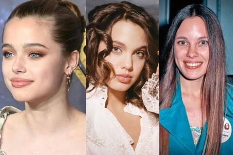 جمال أنجلينا جولي وابنتها ووالدتها متوارث عبر الأجيال.. وصور تؤكد هذا الشيء!