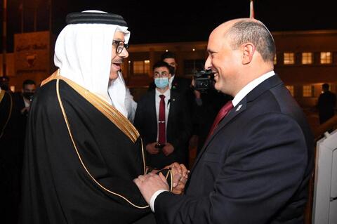 Winds of Change: Israel's Bennett Meets Widespread Protests in Bahrain 