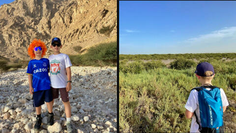 Boy Success in Crossing 7 Emirates, Ending Journey at Expo 2020 Dubai