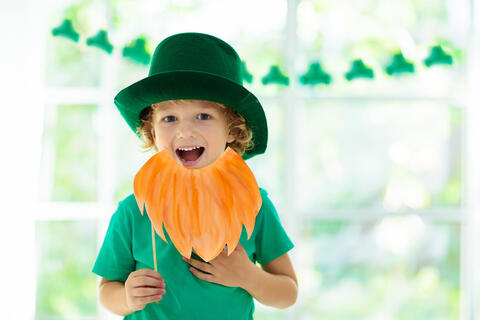 St. Patrick's Day School Photoshoot Goes Wrong