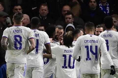 تشكيلة ريال مدريد المتوقعة أمام تشيلسي اليوم في دوري الأبطال