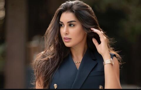 ياسمين صبري بقفطان مغربي في سحور كارتييه