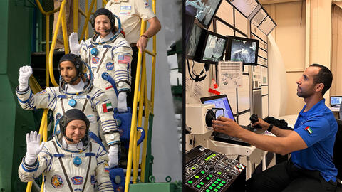UAE Astronauts Mark International Day of Human Space Flight