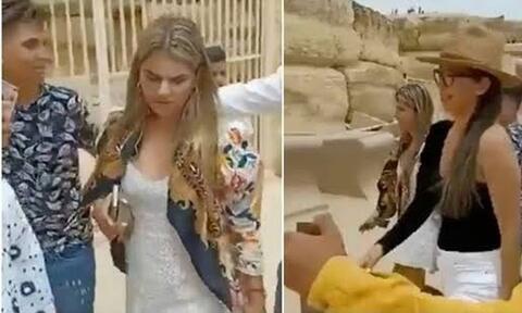 حبس وإيداع المتهمين بالتحرش بفتاتين أجنبيتين بالهرم
