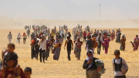 نزوح عشرات العوائل جراء قتال بين الجيش و