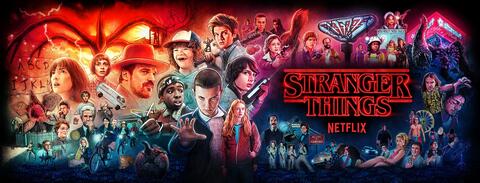 مسلسل Wednesday يتصدّر ويتفوّق على Stranger Things