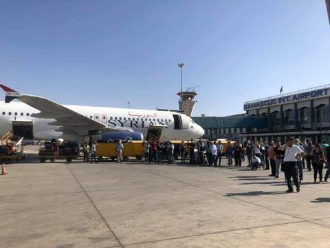 سورية: جريح في العدوان الاسرائيلي وخروج مطار دمشق عن الخدمة