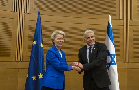 Europe's Von der Leyen in Israel: What's Going on!