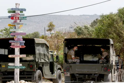 Hundreds of Lebanese Protest Israel's Gas Production Intention (AFP)